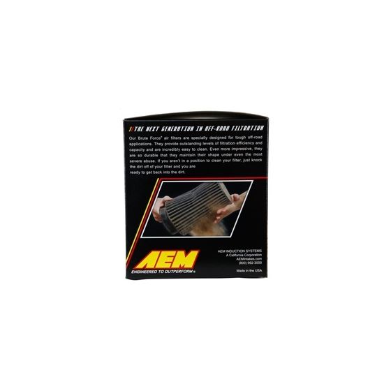 AEM DryFlow Air Filter (21-204BF)-4