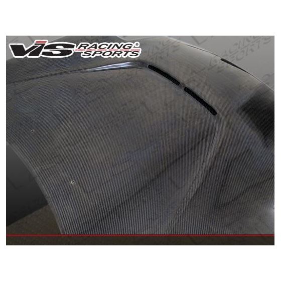 VIS Racing JS Style Black Carbon Fiber Hood-2