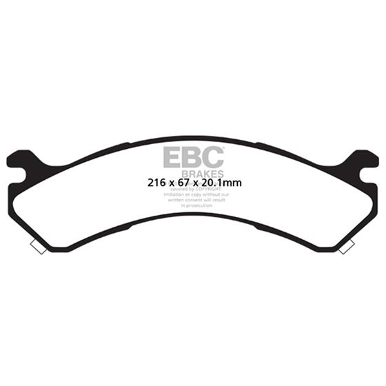 EBC Truck/SUV Extra Duty Brake Pads (ED91663)-4