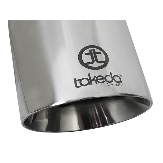 aFe Takeda 304 Stainless Steel Clamp-on Exhaust-2