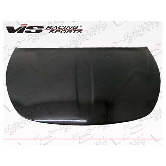 VIS Racing OEM Style Black Carbon Fiber Hood-2