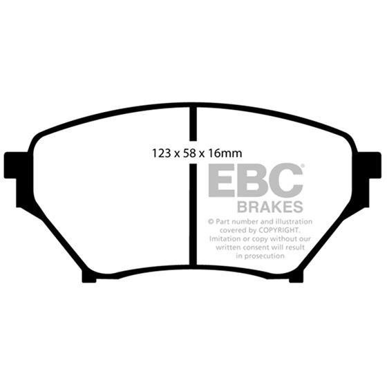 EBC Yellowstuff Street And Track Brake Pads (DP-4