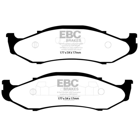 EBC Ultimax OEM Replacement Brake Pads (UD712)-4