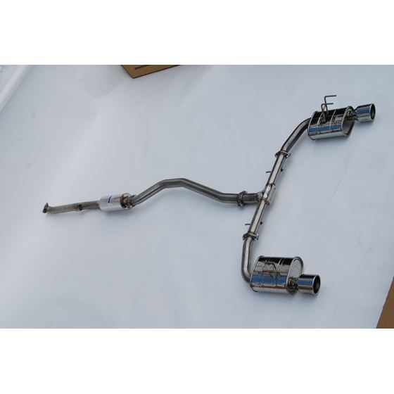 Invidia 70mm Q300 Cat Back Exhaust - Rolled SS-2