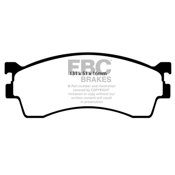 EBC Ultimax OEM Replacement Brake Pads (UD893)-4