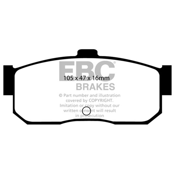 EBC Ultimax OEM Replacement Brake Pads (UD540)-4