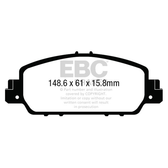 EBC Yellowstuff Street And Track Brake Pads (DP-4