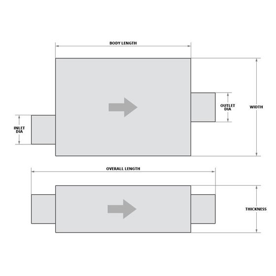 APEXi® 156-A012 - WS2 304 SS Oval Gray Exha-2