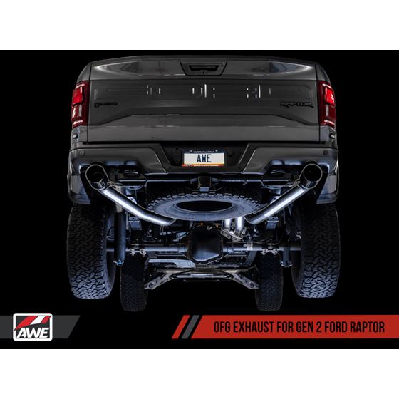 AWE 0FG Exhaust for Gen 2 Ford Raptor Diamond 5-4