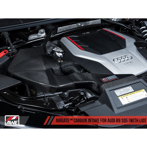AWE AirGate Carbon Fiber Intake for Audi B9 SQ5-4