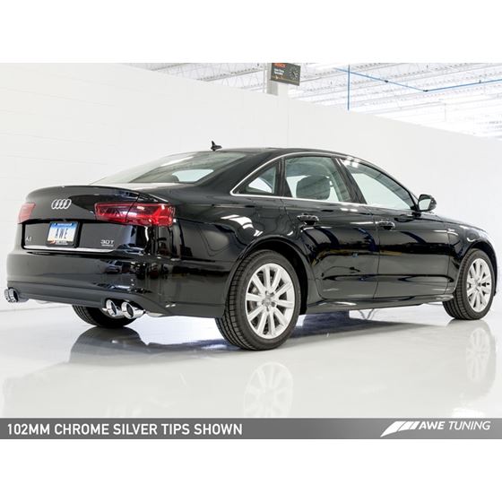 AWE Touring Edition Exhaust for Audi C7.5 A6 3.-2