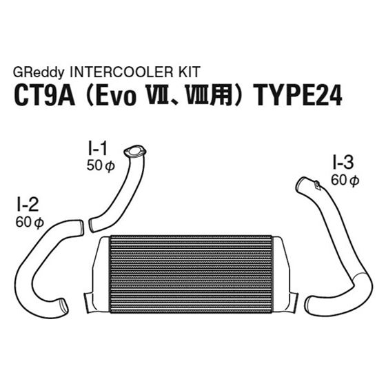 GReddyB? - LS-Spec Type 24 Intercooler Kit (1203-2