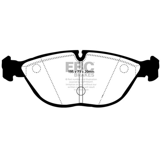 EBC Yellowstuff Street And Track Brake Pads (DP-4