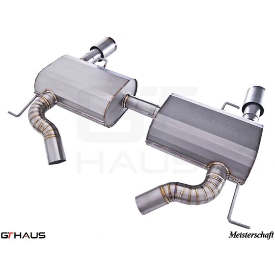 GTHAUS GT Racing Exhaust- Titanium- BM0412202-4