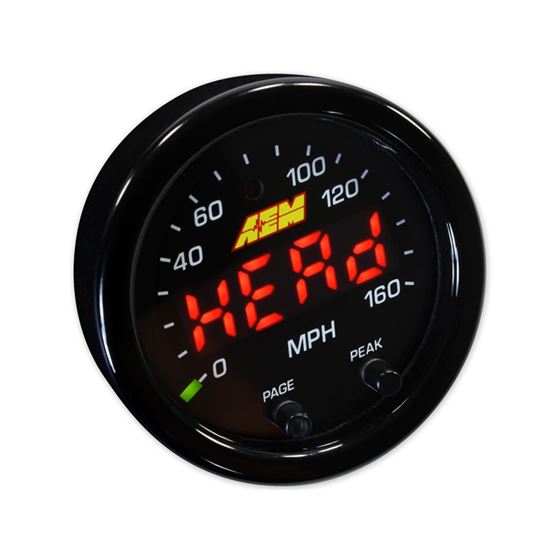 AEM X-Series GPS Speedometer Gauge - X-Series G-4