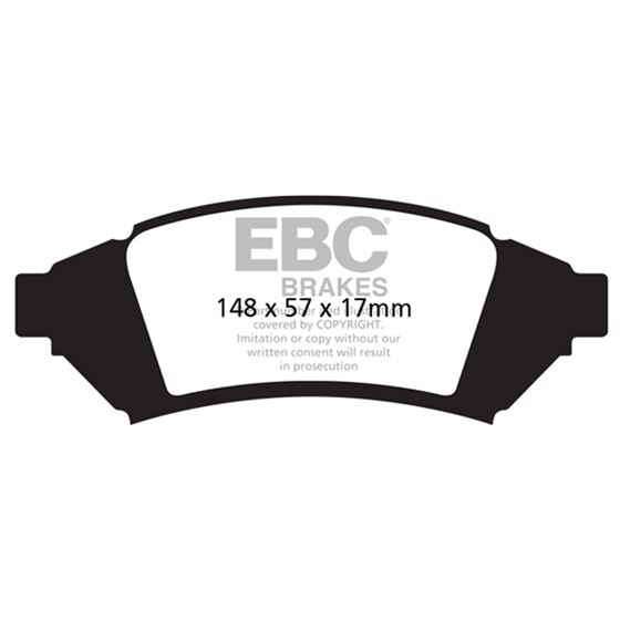 EBC Ultimax OEM Replacement Brake Pads (UD1000)-4
