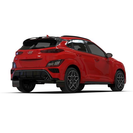 Rally Armor Black Mud Flap/Red Logo for Hyundai-2