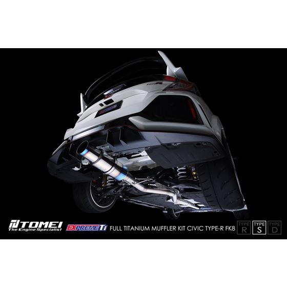 Tomei Expreme Ti Type S Exhaust System for Honda-4