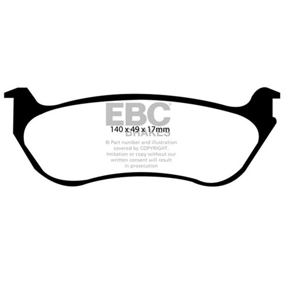 EBC Ultimax OEM Replacement Brake Pads (UD690)-4