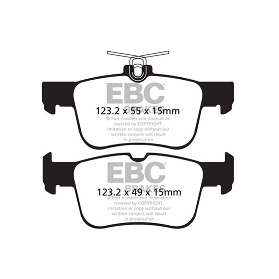 EBC 6000 Series Greenstuff Truck/SUV Brakes Dis-4