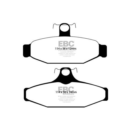 EBC Ultimax OEM Replacement Brake Pads (UD413)-4