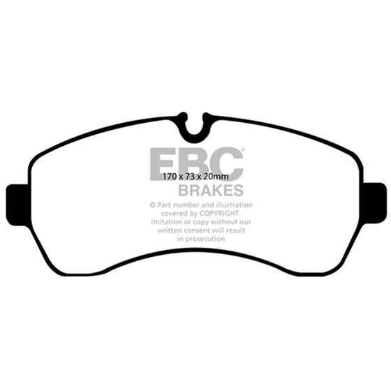 EBC Ultimax OEM Replacement Brake Pads (UD1268)-4