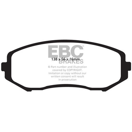 EBC Ultimax OEM Replacement Brake Pads (UD1188)-4