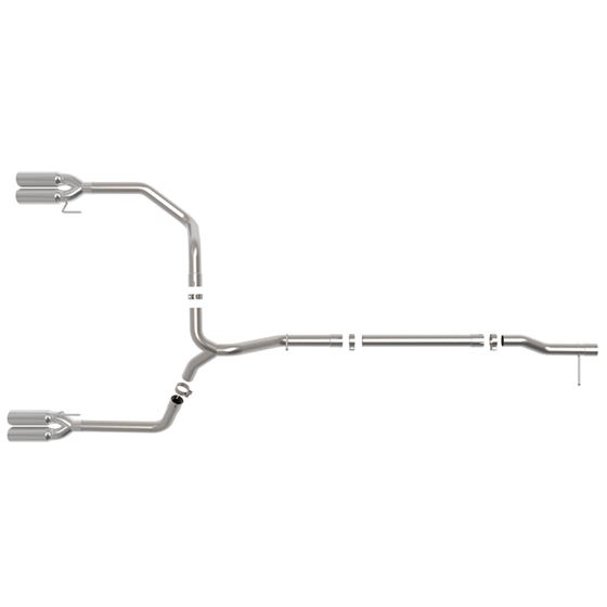 Vulcan Series 3in 304 SS DPF-Back Exhaust Syste-2