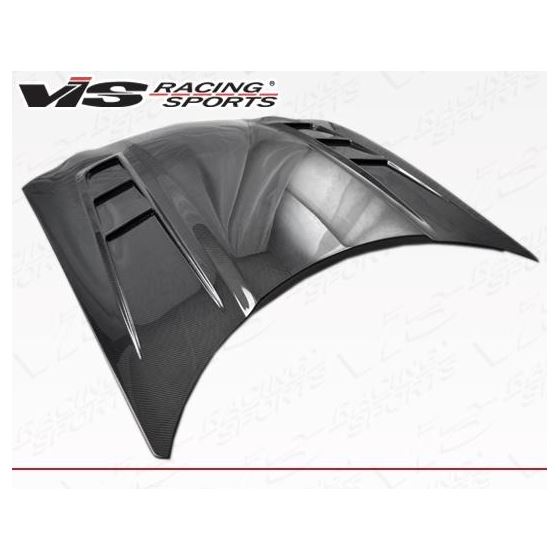 VIS Racing SCV Style Black Carbon Fiber Hood-2