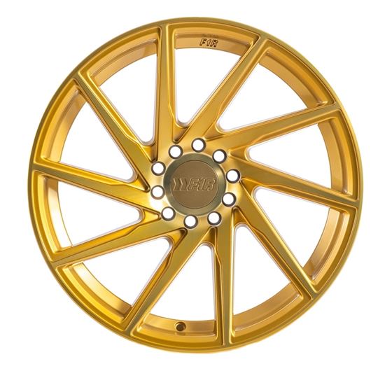 F1R F29 18x9.5 - Machine Gold Wheel-2