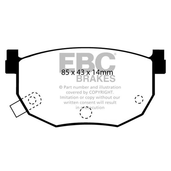 EBC Ultimax OEM Replacement Brake Pads (UD272)-4