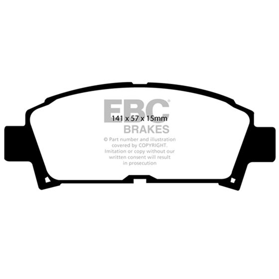 EBC Ultimax OEM Replacement Brake Pads (UD582)-4