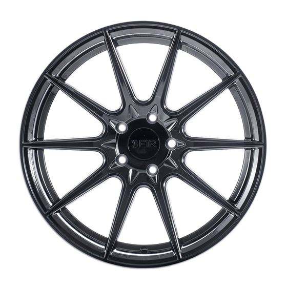 F1R F101 18x8.5 - Gloss Black Wheel-2