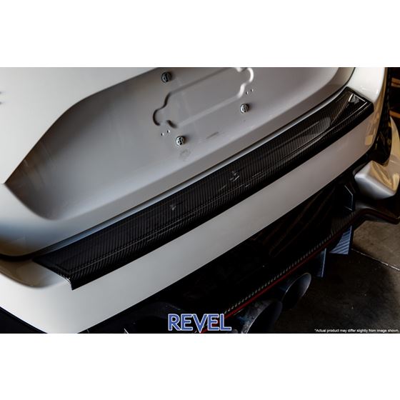 Revel Gt Dry Carbon Rear Bumper Applique Civic T-2