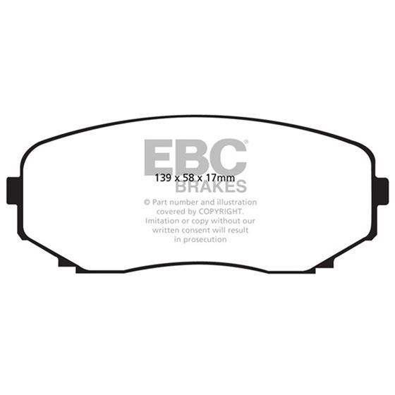 EBC Ultimax OEM Replacement Brake Pads (UD1258)-4