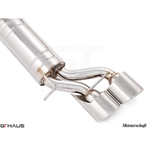 GTHAUS GT Racing Exhaust- Stainless- ME1131218-4