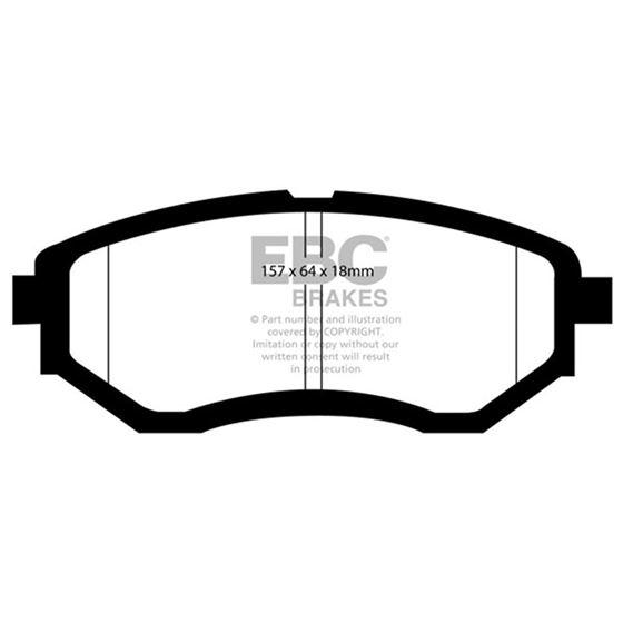 EBC Bluestuff NDX Full Race Brake Pads (DP51583-4