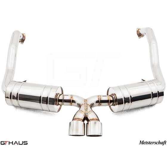 GTHAUS GT Racing Exhaust- Stainless- PO0311202-2