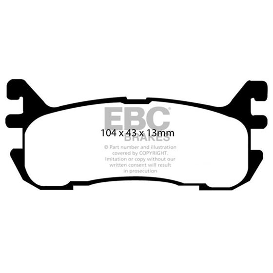 EBC Ultimax OEM Replacement Brake Pads (UD636)-4