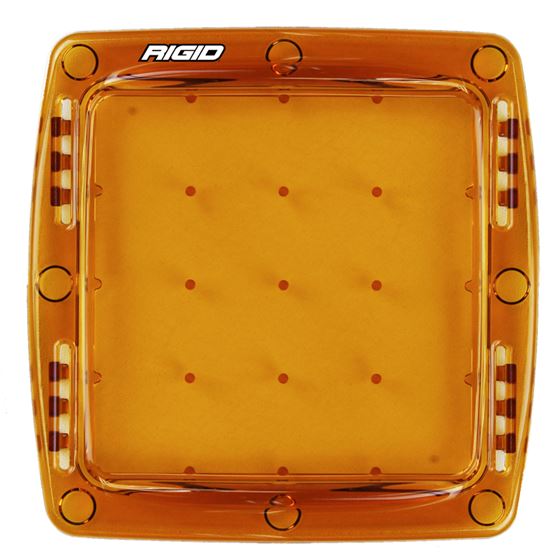 Rigid Industries Q-Series Light Cover - Amber(1-2