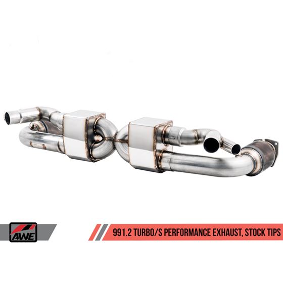 AWE Performance Exhaust and High-Flow Cat Secti-4