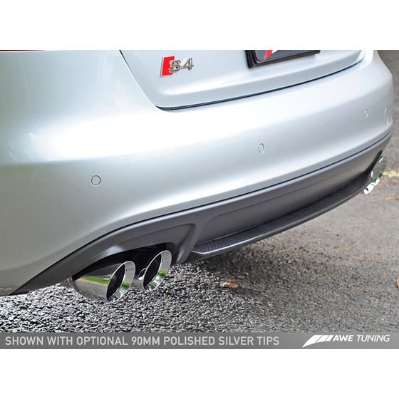 AWE Track Edition Exhaust for Audi B8 S4 3.0T -2