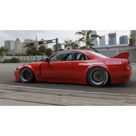 Greddy Front Over-fenders (only) FRP+65mm for 19-2