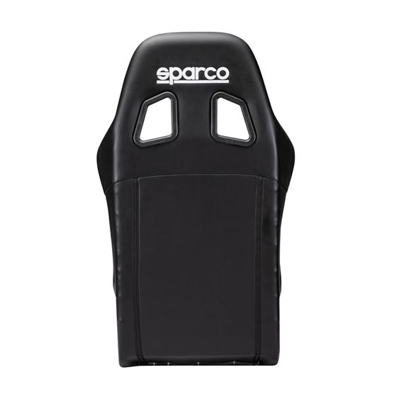 Sparco Sprint Racing Seats, Black/Black Leathere-4