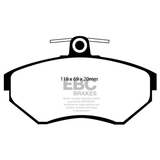 EBC Ultimax OEM Replacement Brake Pads (UD780)-4
