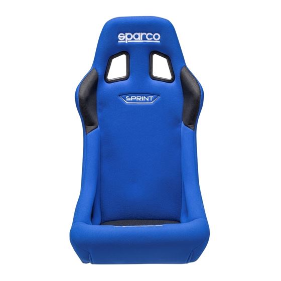 Sparco Sprint Racing Seats, Blue/Blue Cloth with-2