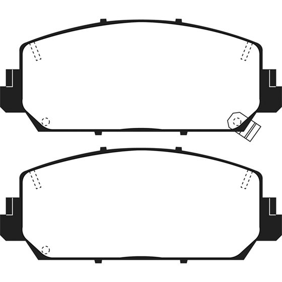 EBC Ultimax OEM Replacement Brake Pads (UD1832)-4