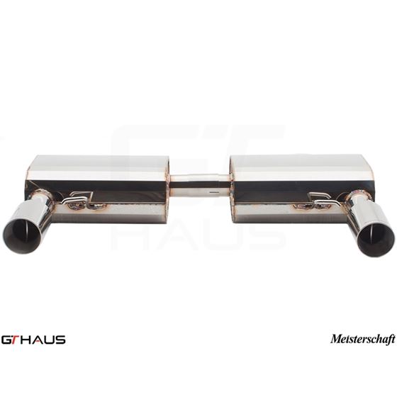 GTHAUS GT Racing Exhaust- Stainless- BM0421203-4