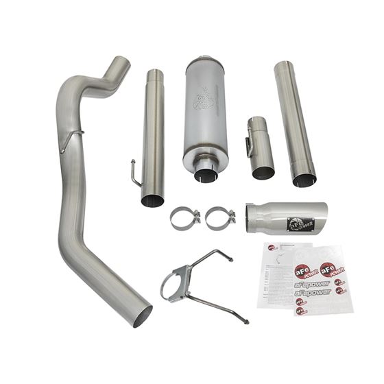 aFe Large Bore-HD 4 IN 409 Stainless Steel Cat-B-4