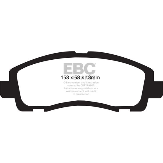 EBC 6000 Series Greenstuff Truck/SUV Brakes Dis-4